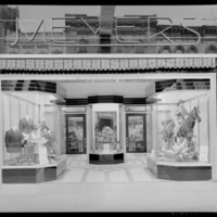 Meyers Brothers (278 West Main and Mill Streets); exterior, window displays,, 1938.pdf